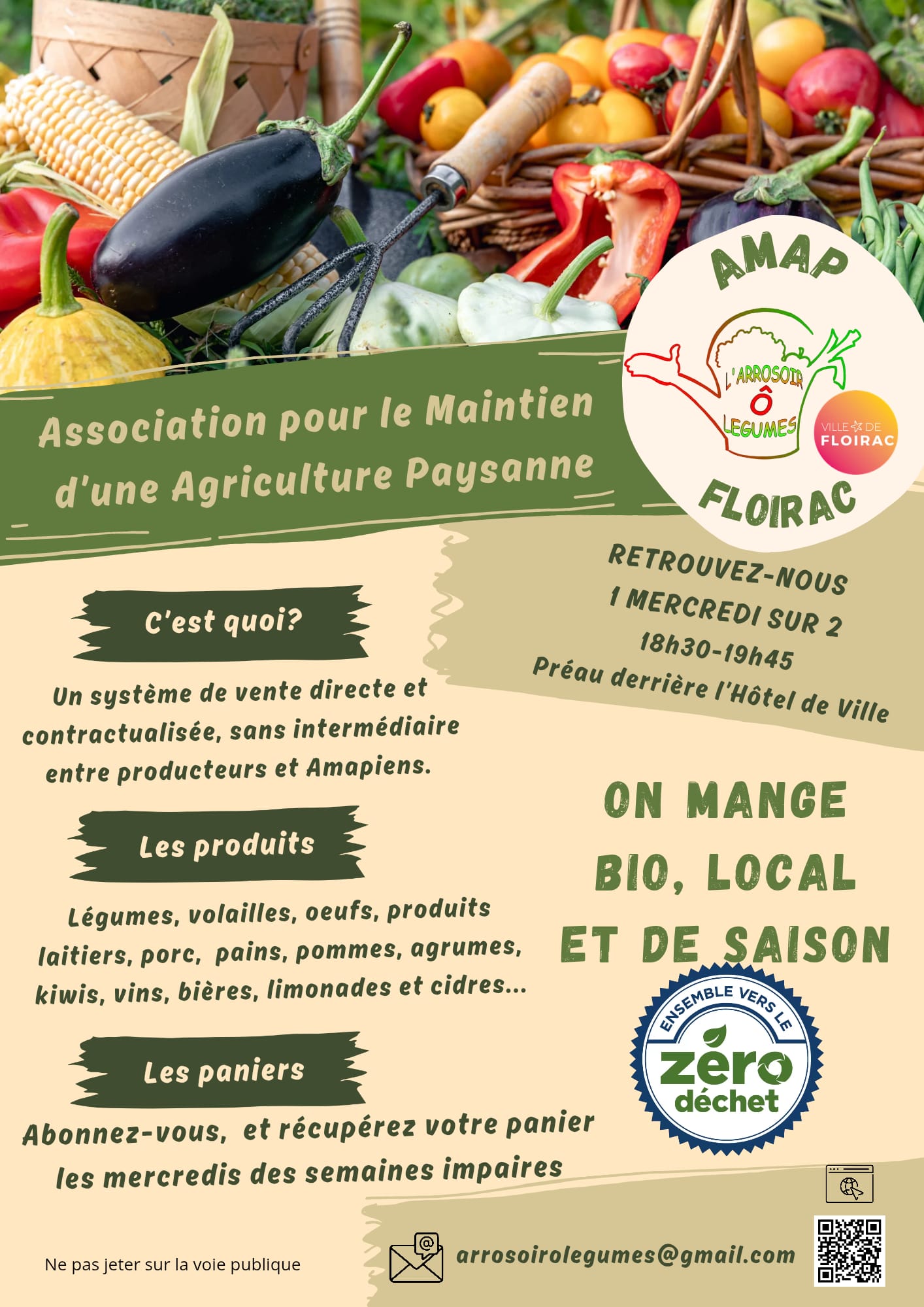 Amap Floirac - Manger bio local et de saison